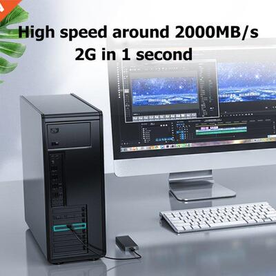 ORICO USB 3.2 Type-C Mobile SSD External Case 20Gbps High Sp