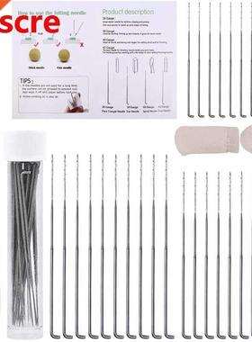 30 PCS Wooden Handle Felting Needles 3 Sizes Wool Felting N