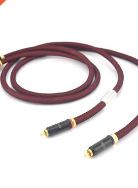 GT.2 OCC Pure Copper Audio RCA Interconnect Cable with Gold