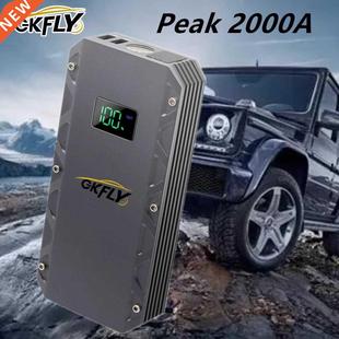 GKFLY 2000A Car Jump Starter Car Battery Booster LED Car St