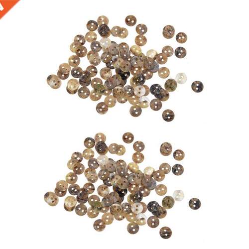 200 X 8 Mm Pearl Buttons M Of Pearl Shell Round Heads