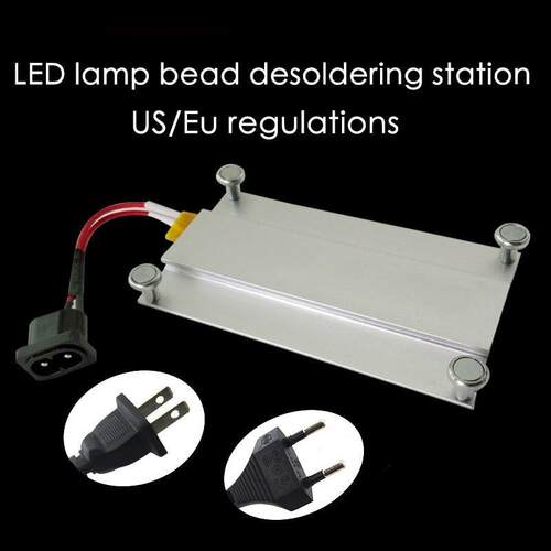 550W Aluminum LED Removers PTC Heating Plate Soldering Chip