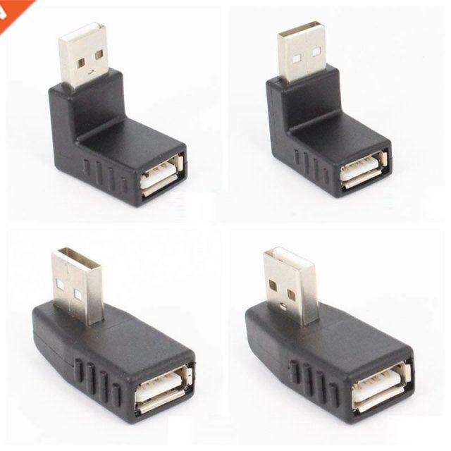 Left/right/below/above angle 90 degree USB 2.0 A Male Female图片