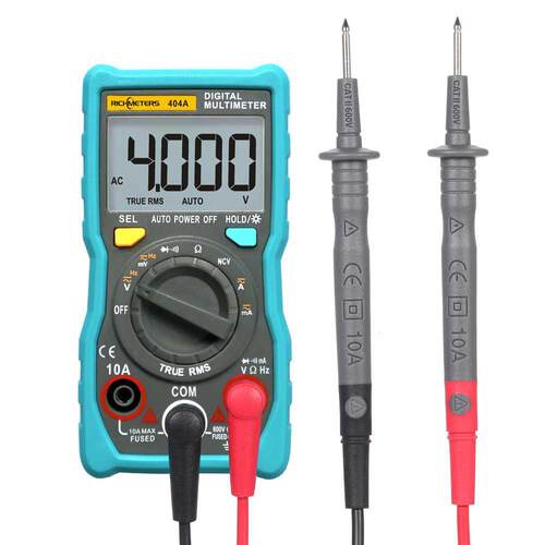Digital Multimeter Auto Range Tester 4000 Counts True-RMS NC