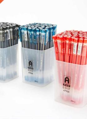 60 Pcs/Set 0.5mm Roller Ball Gel Pens Ballpoint Pen Writing