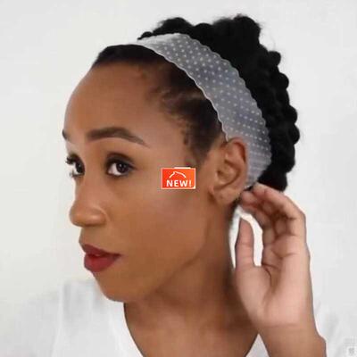 Quality transparent silicone headband for wear wig soft drop