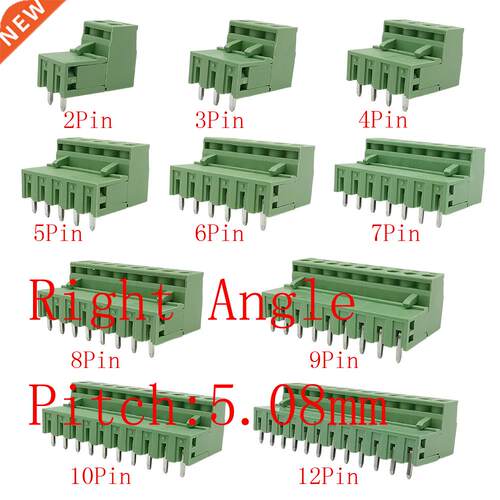 10Pairs 300V 10A 2EDG 5.08mm PCB Screw Terminal Block Connec