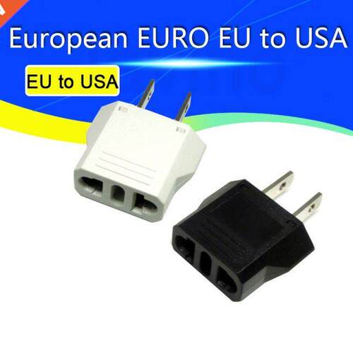 Arrival Universal European EURO EU to US USA Travel Plug Ada