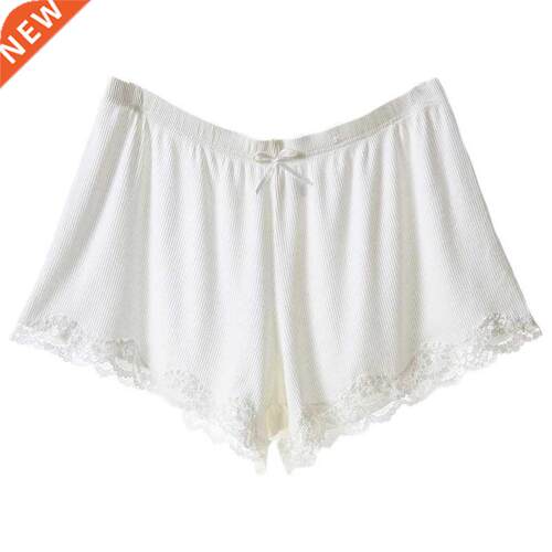 Women Lace Solid Safety Short Pants Lingerie Shorts Women&am