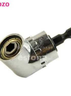 1Pc 1/4 Adjustable 105 degrees Hex bit Angle Driver Screwdr