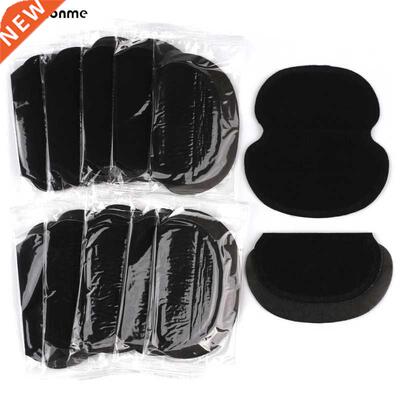10Pcs (5Pair) Disposable Underarm Pads Black Armpit Sweat Pa