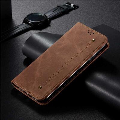 Leather Case Huawei P0 P40 Lite E Pro Y8P Y6P Y5P Y7P Flip