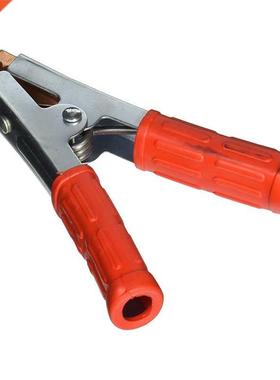 Red Handle 500A Loaded Crocodile Clip Welding Earth Clamp