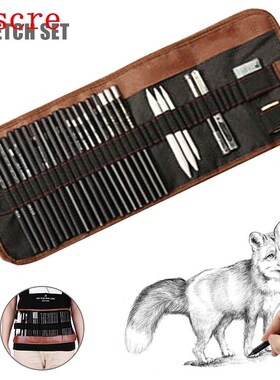 29pcs Pencil Set Sketching Drawing Art Tool Graphite Pencils