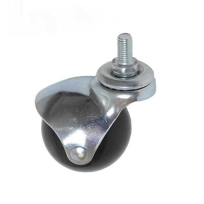 Caster Wheel 2pcs 1.5 Inch Swivel Caster Threaded Castor Whe