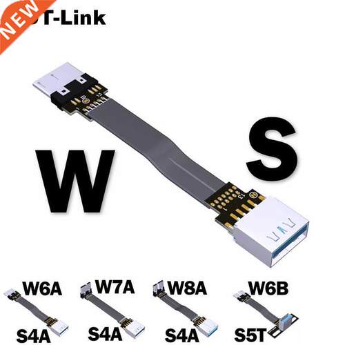 USB 3.0 Type A Female to Micro B USB 3.0 OTG Up/Down Angle