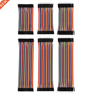 6x Breadboard Jumper Wires Ribbon Cables Kit
