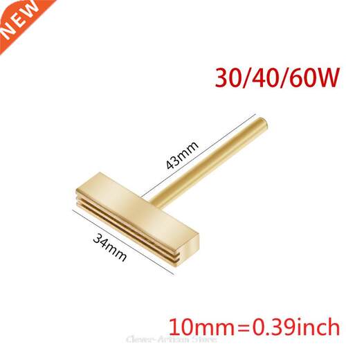 T Shape Copper Soldering Iron Tip With Hot Press Rubber LCD
