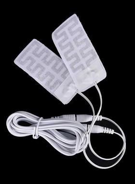 1 pair Electric USB Gloves Heater Heated Gloves Carbon Fiber