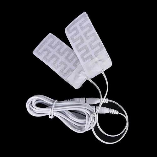 1 pair Electric USB Gloves Heater Heated Gloves Carbon Fiber