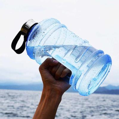 2.2L Portable Size PETG Large Capacity Water Bottle Training