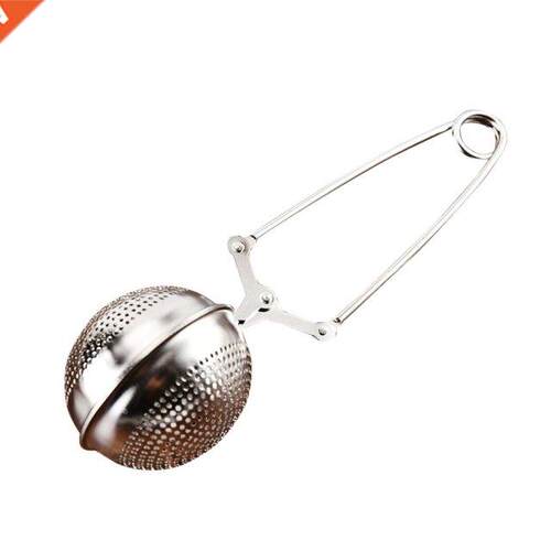 2pc Stanless Steel Tea nfuser Sphere Mesh Tea Straner Fl