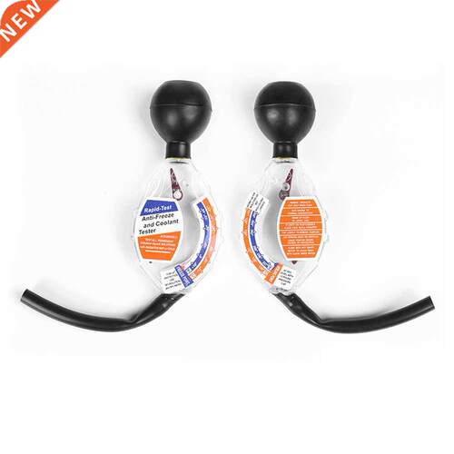 2pcs High Accuracy Dial Durable Car Radiator Coolant Tester