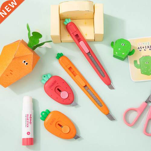 Novelty Fruit Carrot Utility Knife Mini Kawaii Portable Craf