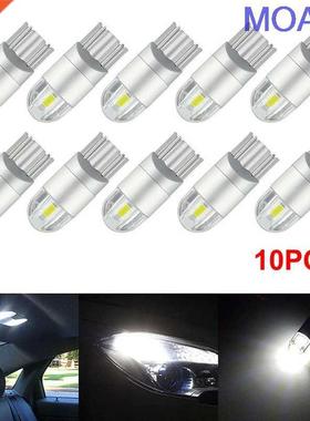 10pcs LED Bulbs White Taillight 168 501 W5W Read Lamp Wedge