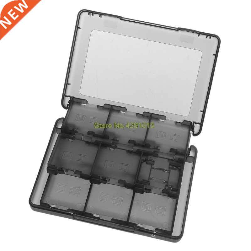 28-In-1 Black Game Card Case Holder Cartridge Storage Box Fo
