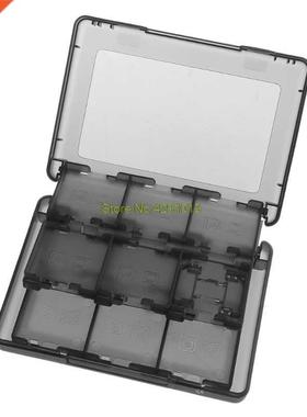 28-In-1 Black Game Card Case Holder Cartridge Storage Box Fo