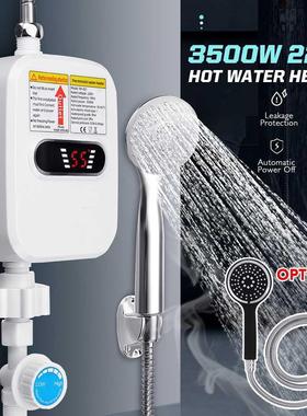3500W 220V Mini Water Heater Hot Electric Tankless Househol