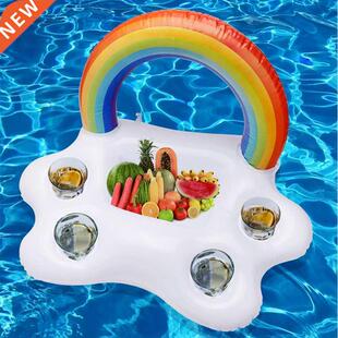 Beer Drinking Tray Pool Bar Float Table Inflatable Cooler