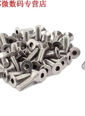 45 stks M6x15mm Hex Driver Verzonken Platte Kop Bouten