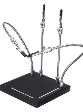 Upgraded Version YP-001 Metal Base 4 Flexible ArmsStation PC