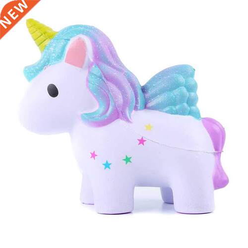 Kawaii Colorful Unicorn Squishy Simulation Doll Bread Scente