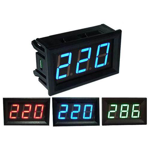 0.56 Inch Mini Voltmeter meter AC70-500V Voltage Panel Met