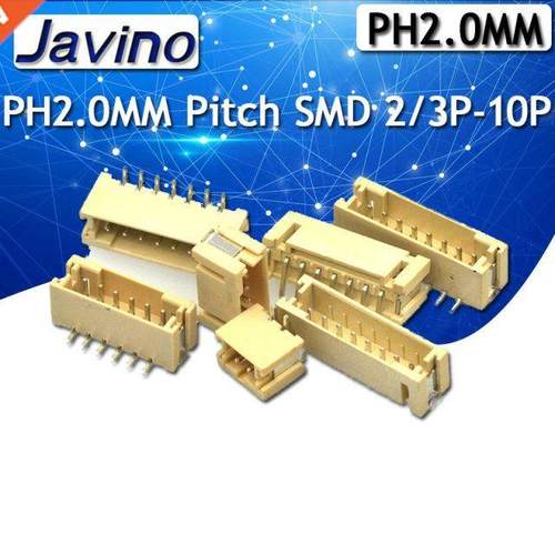 50PCS 2mm Horzontal Socket 2mm Ptch Patch Plug Connector S