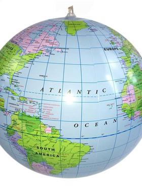 Floatng World Globe Map Ball PVC nflatable Swmmng Pool T