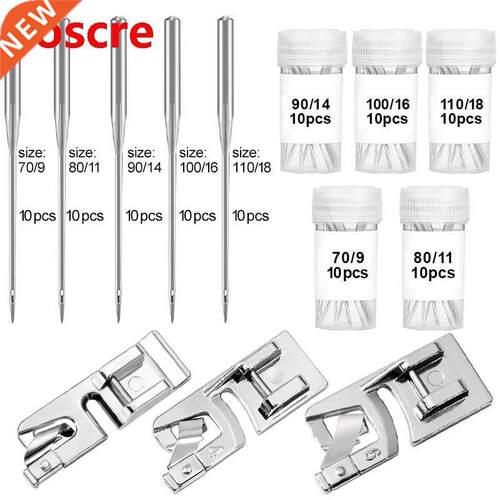 53pcs Sewing Machine Needles Universal Regular Point Machine