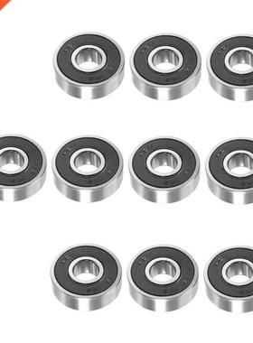 10 pcs 629-2RS 9mmx26mmx8mm Double Sealed Miniature Deep Gro