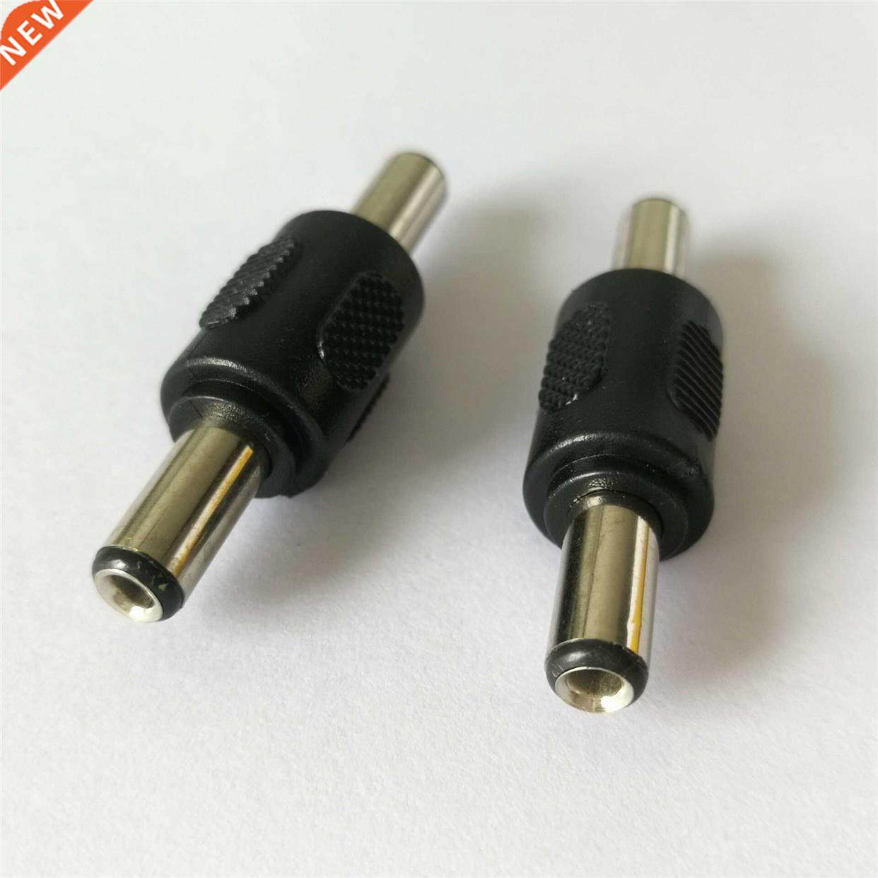 DC 5.5x2.5mm 5.5*2.5MM Male to Male Adapter Dual Male Head C