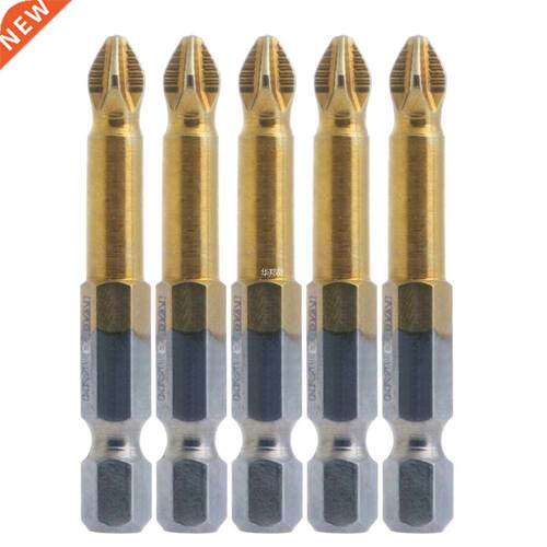 5Pcs Titanium Coated 1/4