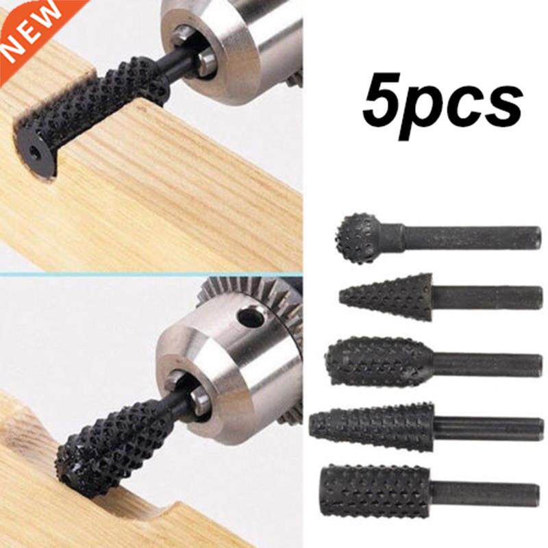 5PCS 1/4'' Shank  Drill Bit Set Carpentry Cutting To