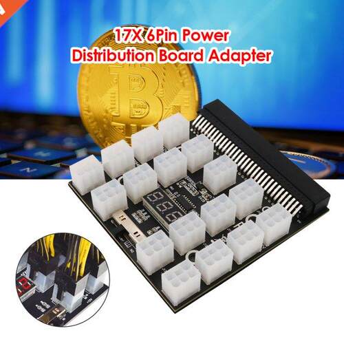 2021 12V ATX 17x 6Pin Power Supply Supply Breakout Bod Ada