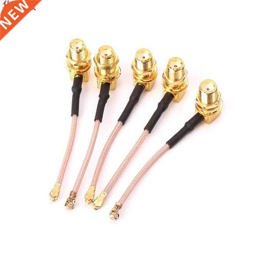 5pcs SMA Female Right Angle To Ufl/IPX/IPEX RF Coaxial Adapt