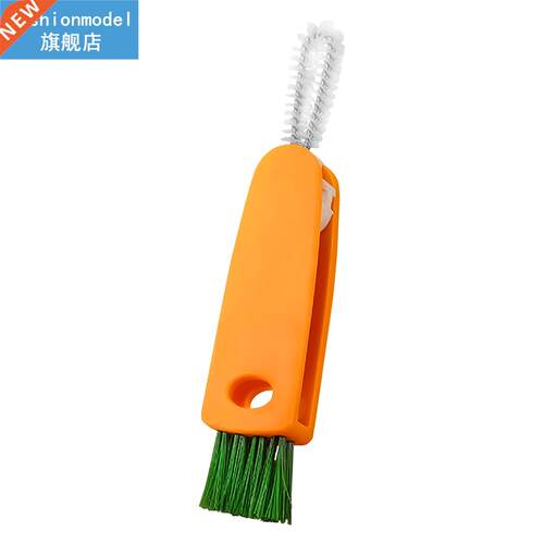 Hook Type Reover Cup Cleaning Brush ilk Bottle PP 3 In 1 S