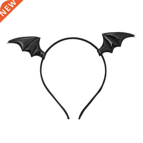 X5XE Halloween Bat Wing Headband Devil Bat Hair Bands Non Sl