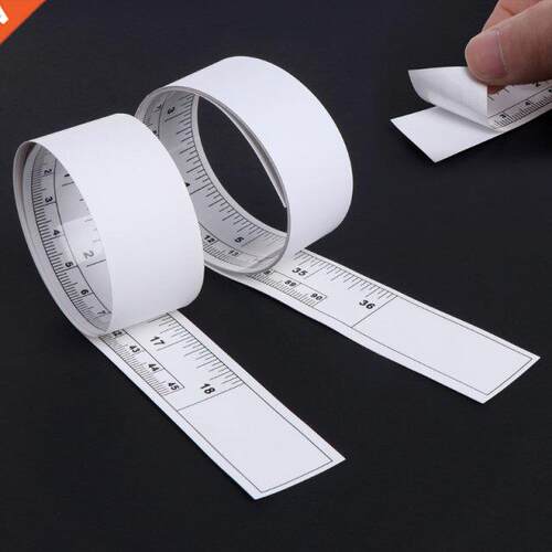 Vinyl Metric Measure Soft Ruler Tape DIY Self Adhesive Measu