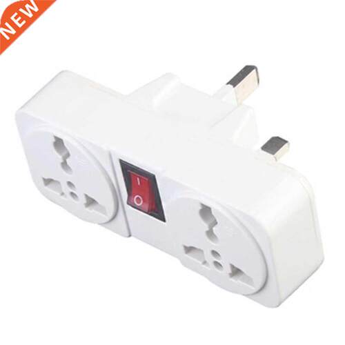 Universal UK 250V 10A Wall Socket Adapter Portable 2 Way Ext